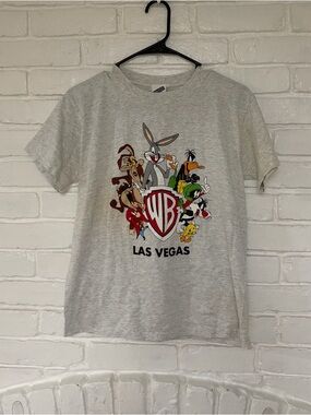Vintage kids large Warner bros looney tunes Las Vegas t shirt